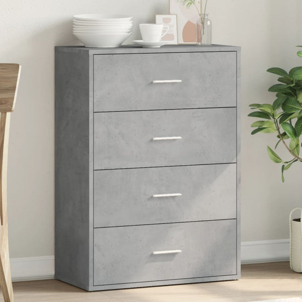Anrichte Bintia betongrau 60x31x84cm (Holz)