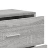 Graues Sideboard Bintia 60x31x84cm (Holz)