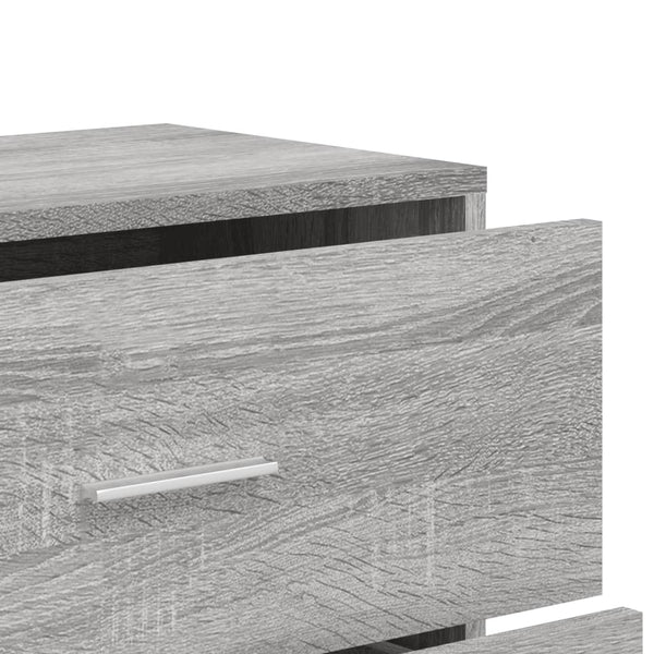 Graues Sideboard Bintia 60x31x84cm (Holz)