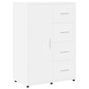 Weißes Sideboard Bodruga 60x31x84cm (Holz)