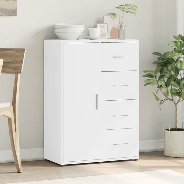 Weißes Sideboard Bodruga 60x31x84cm (Holz)
