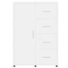 Weißes Sideboard Bodruga 60x31x84cm (Holz)