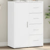Weißes Sideboard Bodruga 60x31x84cm (Holz)