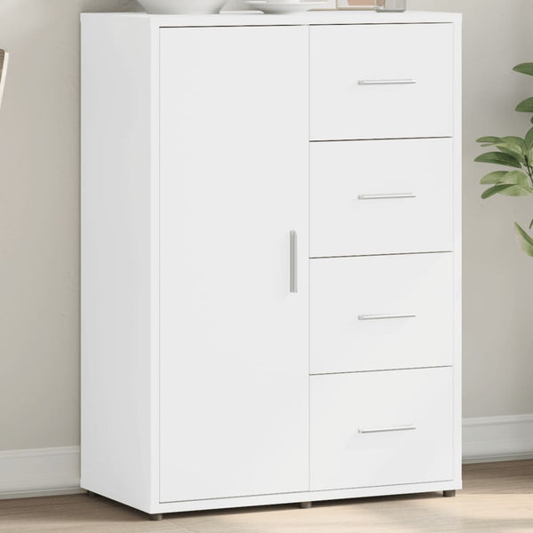 Weißes Sideboard Bodruga 60x31x84cm (Holz)