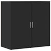 Schwarzes Sideboard Caval 79x38x80cm (Holz)