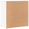 Weißes Sideboard Demean 79x38x80cm (Holz)