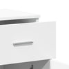 Weißes Sideboard Demean 79x38x80cm (Holz)