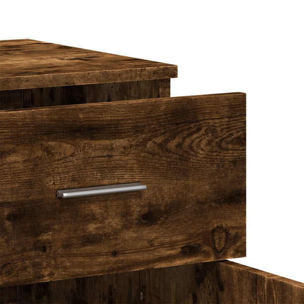 Räuchereiche Sideboard Demean 79x38x80cm (Holz)