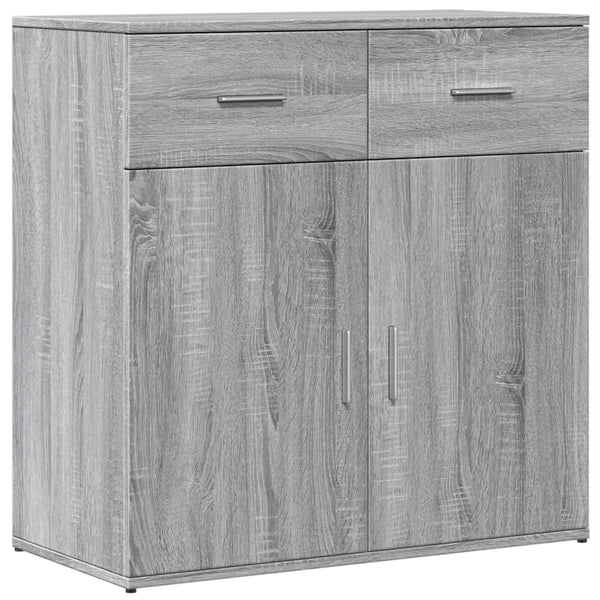 Graues Sideboard Demean 79x38x80cm (Holz)