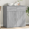 Graues Sideboard Demean 79x38x80cm (Holz)