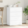Weißes Sideboard Vicuta 60x39x80cm (Holz)