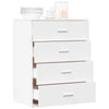 Weißes Sideboard Vicuta 60x39x80cm (Holz)