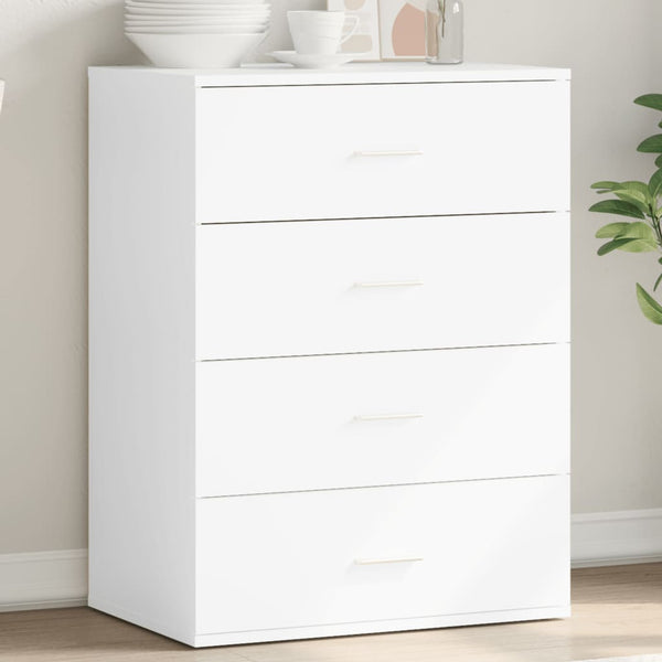 Weißes Sideboard Vicuta 60x39x80cm (Holz)