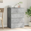 Betongraues Sideboard Vicuta 60x39x80cm (Holz)