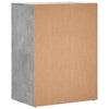 Betongraues Sideboard Vicuta 60x39x80cm (Holz)