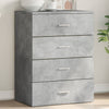 Betongraues Sideboard Vicuta 60x39x80cm (Holz)