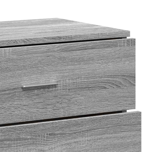 Graues Sideboard Vicuta 60x39x80cm (Holz)