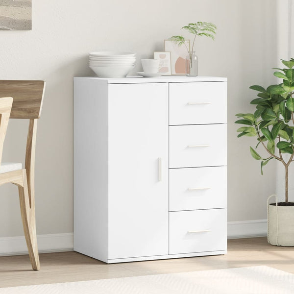 Weißes Sideboard Lelica 59x39x80cm (Holz)
