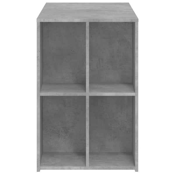 Betongrauer Schreibtisch Ivanisi 102x50x75cm (Holz)