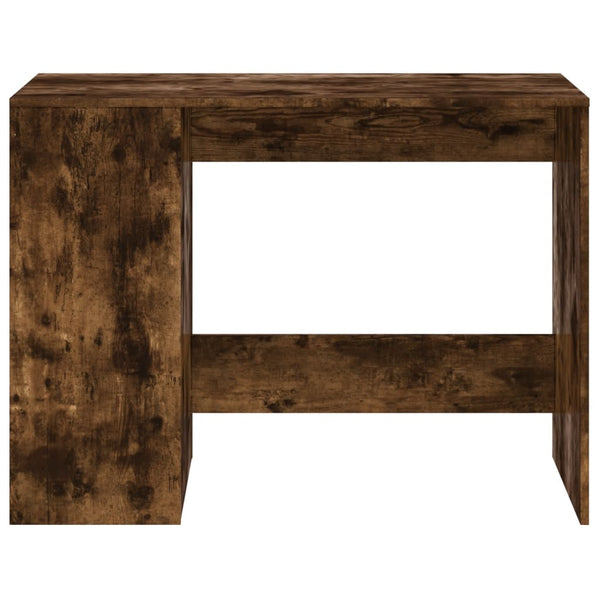 Arbeitstisch Ivanisi, geräucherte Eiche, 102x50x75cm (Holz)