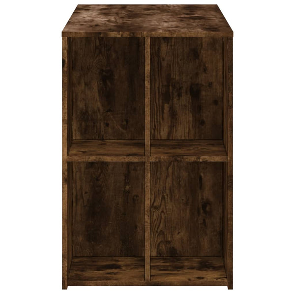Arbeitstisch Ivanisi, geräucherte Eiche, 102x50x75cm (Holz)