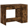 Arbeitstisch Ivanisi, geräucherte Eiche, 102x50x75cm (Holz)