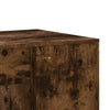 Arbeitstisch Ivanisi, geräucherte Eiche, 102x50x75cm (Holz)