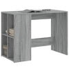Grauer Schreibtisch Ivanisi 102x50x75cm (Holz)
