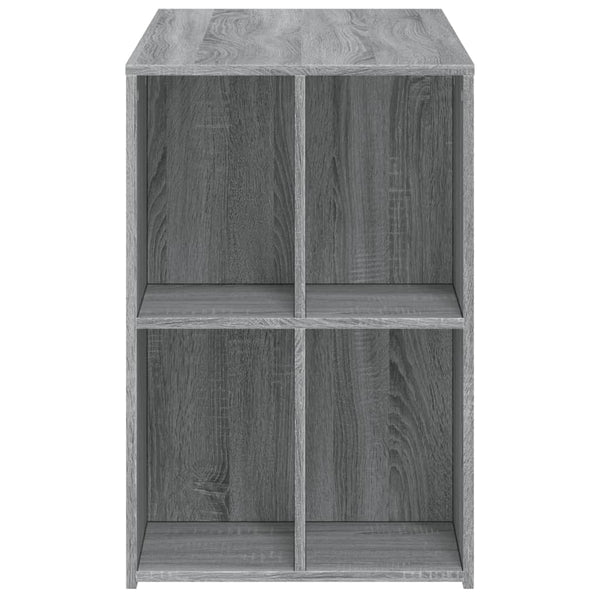 Grauer Schreibtisch Ivanisi 102x50x75cm (Holz)