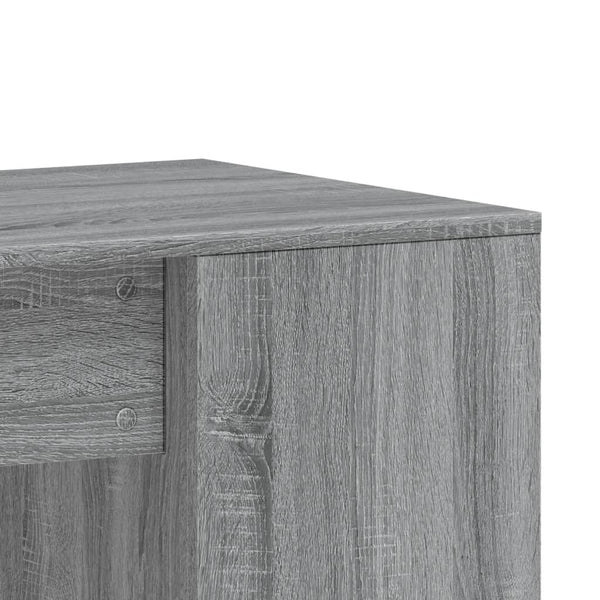 Grauer Schreibtisch Ivanisi 102x50x75cm (Holz)