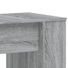Grauer Schreibtisch Adriela 140x50x75cm (Holz)