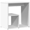 Weißer Beistelltisch Corduneanu 50x30x50cm (Spanplatte)