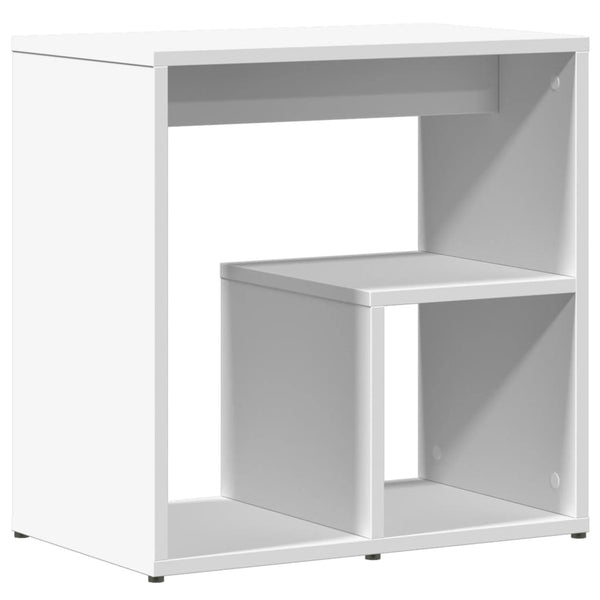 Weißer Beistelltisch Corduneanu 50x30x50cm (Spanplatte)