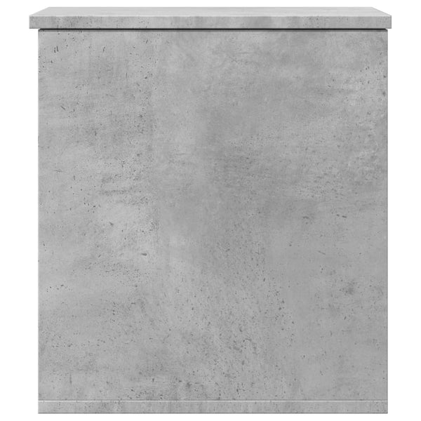 Betongraue Aufbewahrungsbox Cimbru 40x42x46cm (Holz)