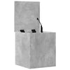 Betongraue Aufbewahrungsbox Cimbru 40x42x46cm (Holz)