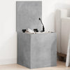 Betongraue Aufbewahrungsbox Cimbru 40x42x46cm (Holz)