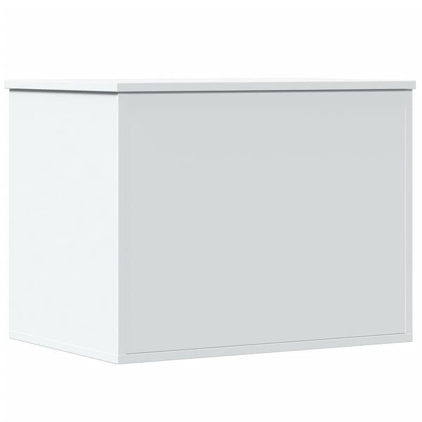 Weißer Aufbewahrungskasten Cimbru 60x42x46cm (Holz)