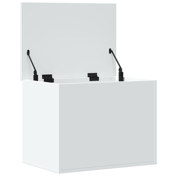 Weißer Aufbewahrungskasten Cimbru 60x42x46cm (Holz)