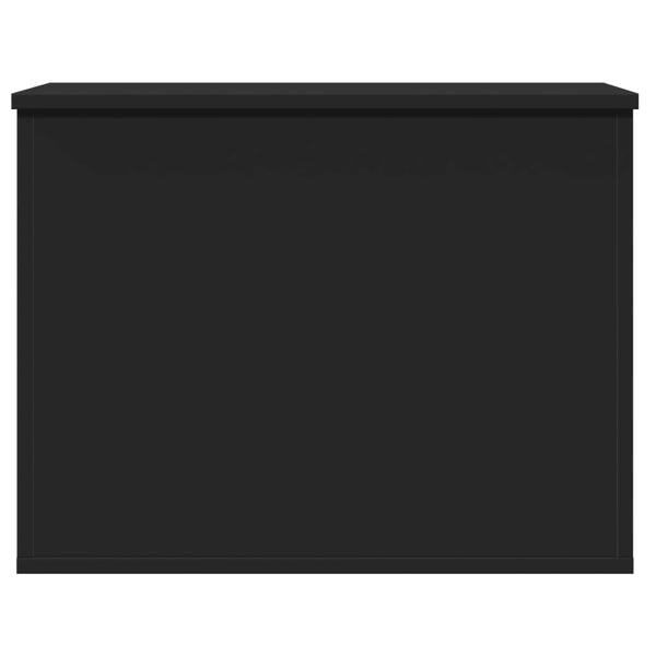 Schwarze Aufbewahrungsbox Cimbru 60x42x46cm (Holz)