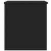 Schwarze Aufbewahrungsbox Cimbru 60x42x46cm (Holz)