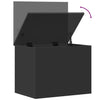 Schwarze Aufbewahrungsbox Cimbru 60x42x46cm (Holz)