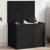 Schwarze Aufbewahrungsbox Cimbru 60x42x46cm (Holz)