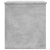Betongraue Aufbewahrungsbox Cimbru 60x42x46cm (Holz)