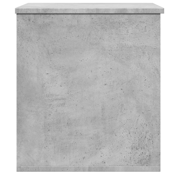 Betongraue Aufbewahrungsbox Cimbru 60x42x46cm (Holz)