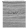 Graue Aufbewahrungsbox Cimbru 60x42x46cm (Holz)