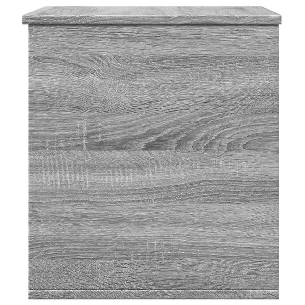 Graue Aufbewahrungsbox Cimbru 60x42x46cm (Holz)