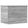 Graue Aufbewahrungsbox Cimbru 60x42x46cm (Holz)