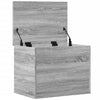Graue Aufbewahrungsbox Cimbru 60x42x46cm (Holz)
