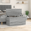 Graue Aufbewahrungsbox Cimbru 100x42x46cm (Holz)