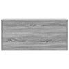 Graue Aufbewahrungsbox Cimbru 100x42x46cm (Holz)